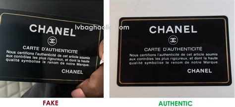 chanel 10714978|[Guide] How to Check Chanel Authenticity Card: Real vs Fake.